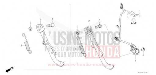 BEQUILLE ST125AS de 2025